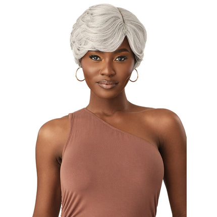 Outre Wig Pop Synthetic Full Wig Gray Glow - Glow 2
