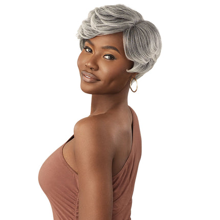 Outre Wig Pop Synthetic Full Wig Gray Glow - Glow 2