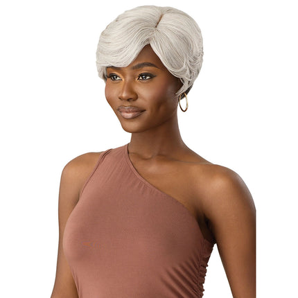 Outre Wig Pop Synthetic Full Wig Gray Glow - Glow 2