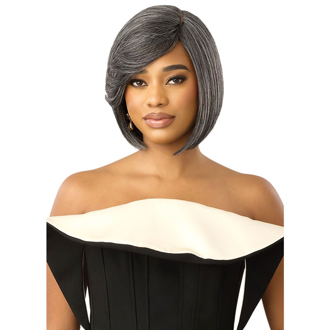 Outre Wig Pop Synthetic Full Wig Gray Glow - Glow 3