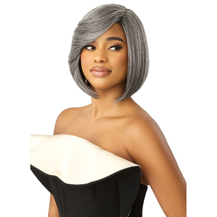 Outre Wig Pop Synthetic Full Wig Gray Glow - Glow 3