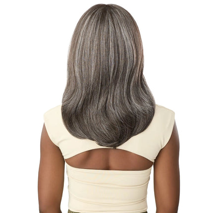 Outre Wig Pop Synthetic Full Wig Gray Glow - Glow 4