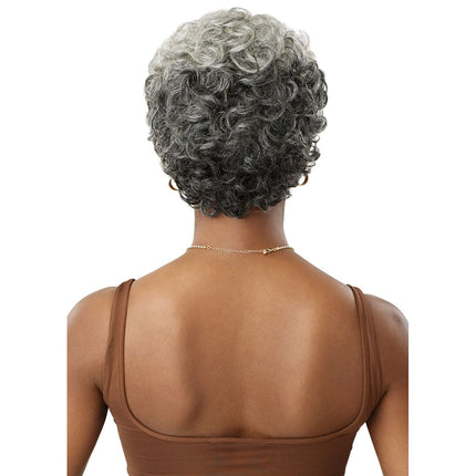 Outre Fab&fly Gray Glamour Human Hair Wig Hh-emir