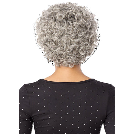 Outre Fab & Fly Gray Glamour Full Cap Wig - Human Hair - Marini