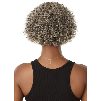 Outre Fab&fly Gray Glamour Human Hair Wig Hh-randy