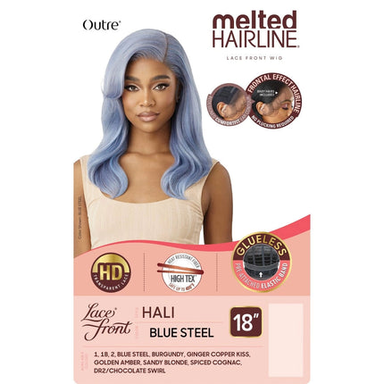Outre Melted Hairline Synthetic Hd Lace Front Wig - Hali