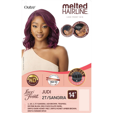 Outre Melted Hairline Synthetic Hd Lace Front Wig - Judi