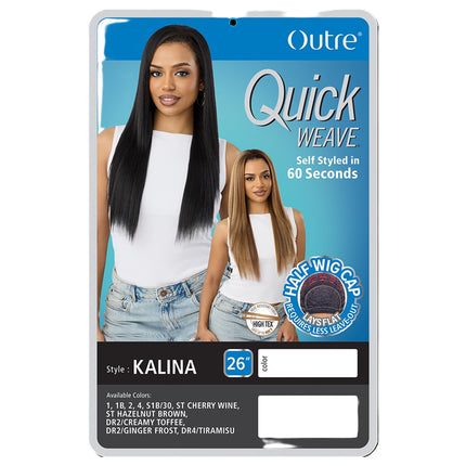 Outre Synthetic Half Wig Quick Weave - Kalina