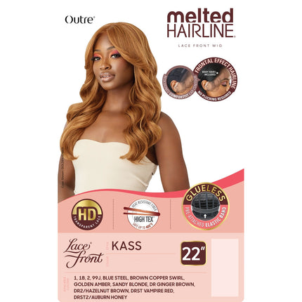 Outre Melted Hairline Synthetic Hd Lace Front Wig - Kass