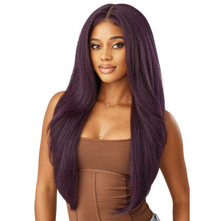 Outre Synthetic Melted Hairline Hd Lace Front Wig - Kinkysoft1