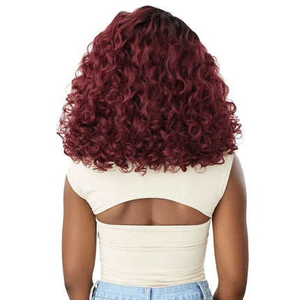 Outre Synthetic Melted Hairline Hd Lace Front Wig - Kinkysoft4