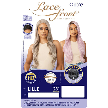 Outre Synthetic Hair Hd Lace Front Wig - Lille