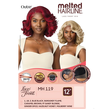 Outre Melted Hairline Synthetic Hd Lace Front Wig - Mh 119