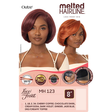 Outre Melted Hairline Synthetic Hd Lace Front Wig - Mh 123