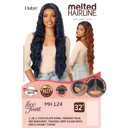 Outre Melted Hairline Synthetic Hd Lace Front Wig - Mh 124