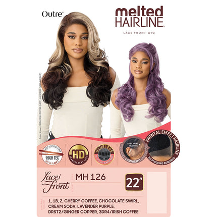 Outre Melted Hairline Synthetic Hd Lace Front Wig - Mh 126