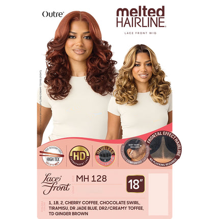 Outre Melted Hairline Synthetic Hd Lace Front Wig - Mh 128