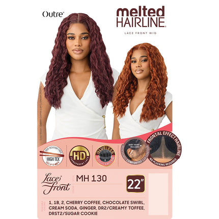 Outre Melted Hairline Synthetic Hd Lace Front Wig - Mh 130