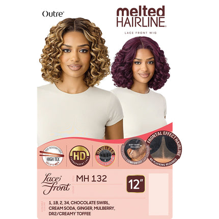 Outre Melted Hairline Synthetic Hd Lace Front Wig - Mh 132