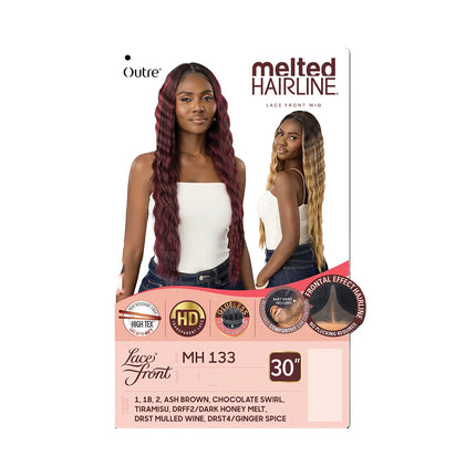 Outre Melted Hairline Synthetic Hd Lace Front Wig- Mh133
