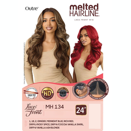 Outre Melted Hairline Synthetic Hd Lace Front Wig - Mh 134