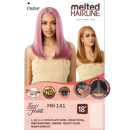 Outre Melted Hairline Synthetic Hd Lace Front Wig- Mh141