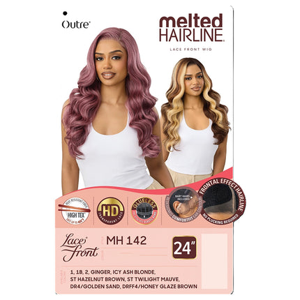Outre Melted Hairline Synthetic Hd Lace Front Wig- Mh142