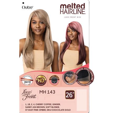 Outre Melted Hairline Synthetic Hd Lace Front Wig- Mh143