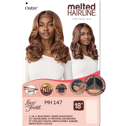 Outre Melted Hairline Synthetic Hd Lace Front Wig- Mh147
