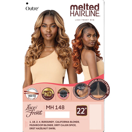 Outre Melted Hairline Synthetic Hd Lace Front Wig- Mh148