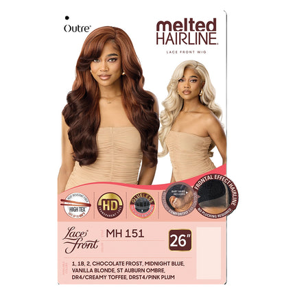 Outre Melted Hairline Synthetic Hd Lace Front Wig- Mh151