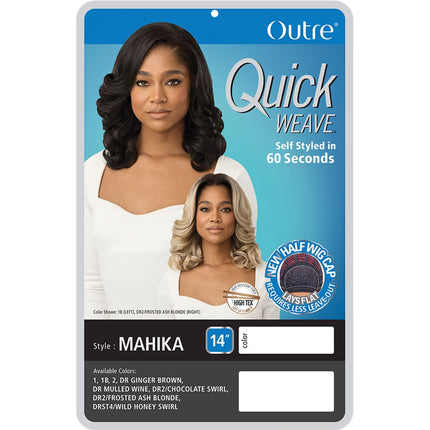 Outre Synthetic Half Wig Quick Weave - Mahika