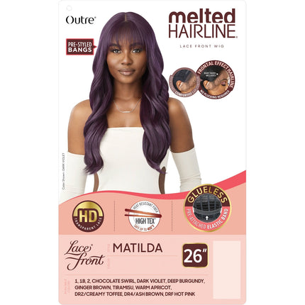 Outre Melted Hairline Synthetic Hd Lace Front Wig - Matilda