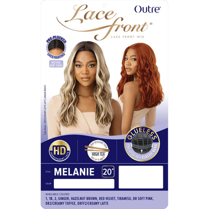 Outre Synthetic Hair Hd Lace Front Wig - Malanie