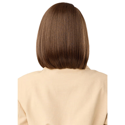 Outre Perfect Hairline Human Hair Blend 13x6 Nueblend- Hhb-straight Bob 12