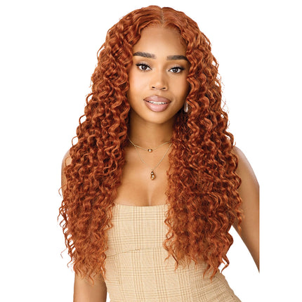 Outre Perfect Hairline Human Hair Blend 13x6 Nueblend- Hhb-peruvian Curls 26
