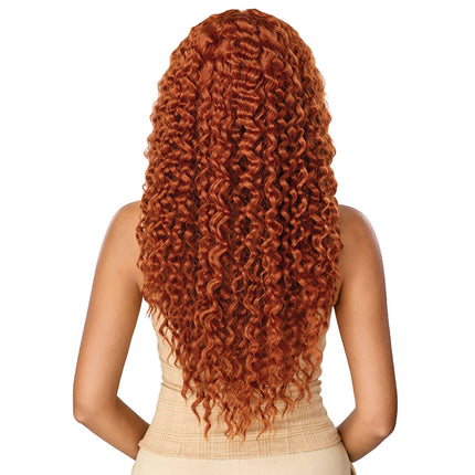 Outre Perfect Hairline Human Hair Blend 13x6 Nueblend- Hhb-peruvian Curls 26