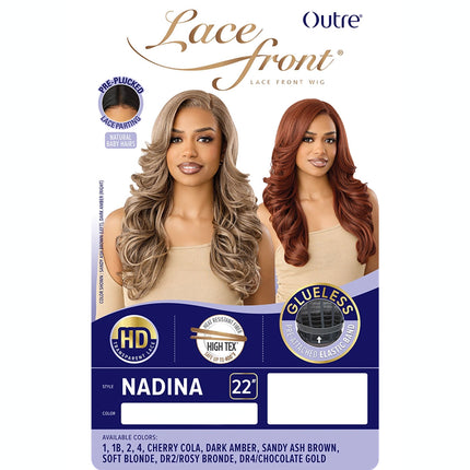 Outre Synthetic Hair Hd Lace Front Wig - Nadina