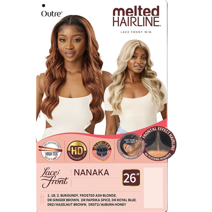 Outre Melted Hairline Synthetic Hd Lace Front Wig- Nanaka