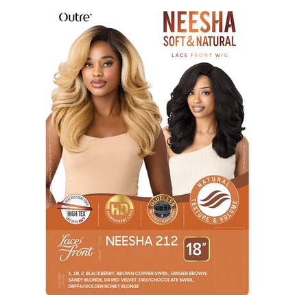 Outre Synthetic Lace Front Wig (soft & Natural) - Neesha 212