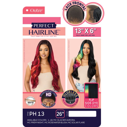 Outre Synthetic Perfect Hairline 13x6 Hd Lace Front Wig - Ph 13