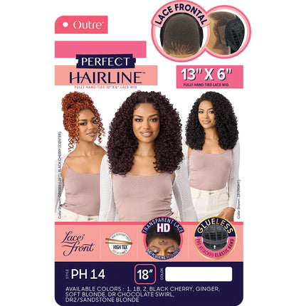 Outre Synthetic Perfect Hairline 13x6 Hd Lace Front Wig - Ph 14