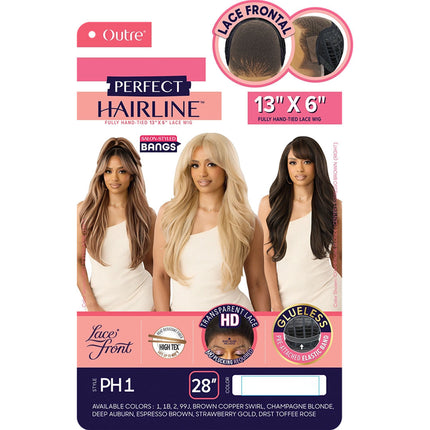 Outre Synthetic Perfect Hairline 13x6 Hd Lace Front Wig - Ph 1