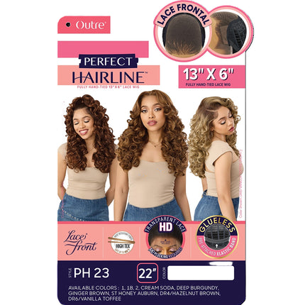 Outre Synthetic Perfect Hairline 13x6 Hd Lace Front Wig - Ph 23
