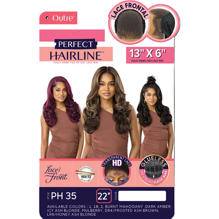 Outre Synthetic Perfect Hairline 13x6 Hd Lace Front Wig - Ph 35
