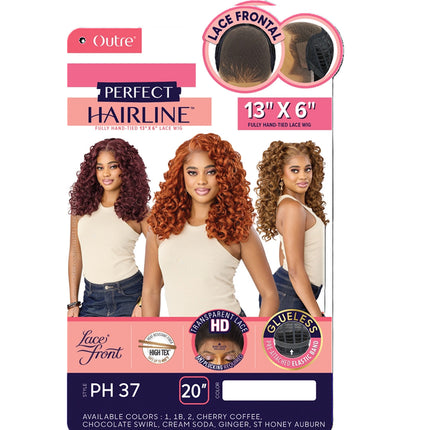 Outre Synthetic Perfect Hairline 13x6 Hd Lace Front Wig - Ph 37