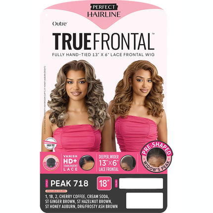 Outre Lace Front Wig - Perfect Hair Line 13x6 - True Frontal - Peak 718