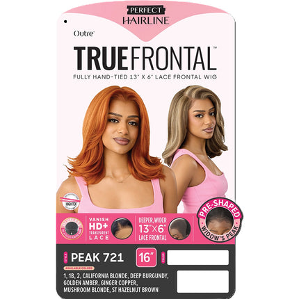 Outre Lace Front Wig - Perfect Hair Line 13x6 - True Frontal - Peak 721