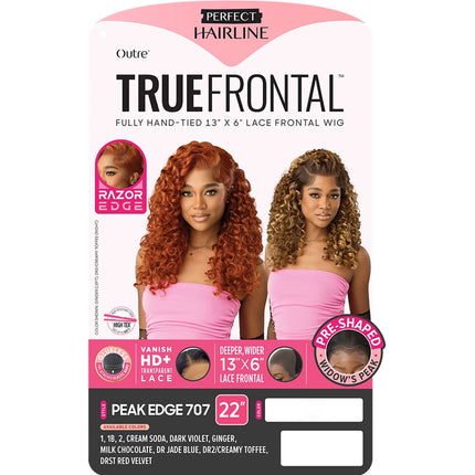 Outre Lace Front Wig - Perfect Hair Line 13x6 - True Frontal - Peak Edge 707