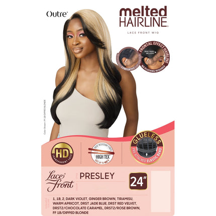 Outre Melted Hairline Synthetic Hd Lace Front Wig - Presley